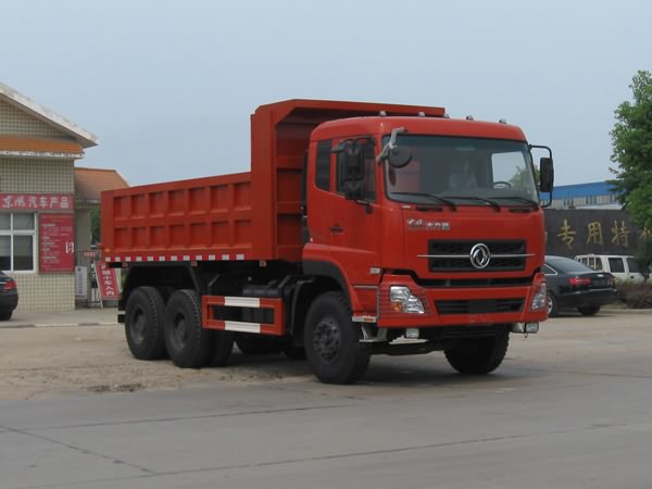 東風(fēng)天龍后雙橋自卸汽車